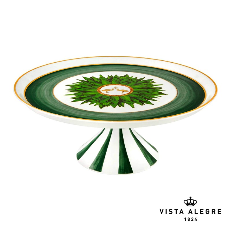 LARGE CAKE PLATE AMAZONIA