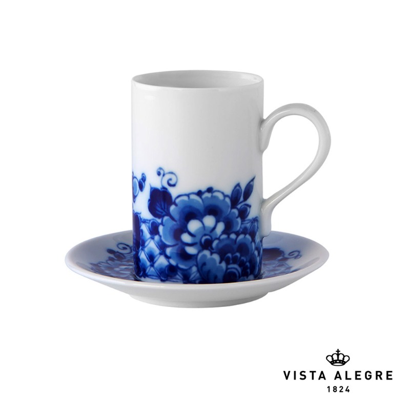 COFFEE CUP & SAUCER BLUE MING