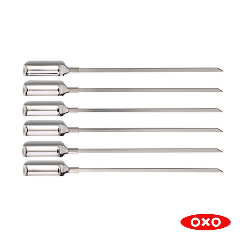 OXO GG 6 PIECE GRILLING SKEWER SET