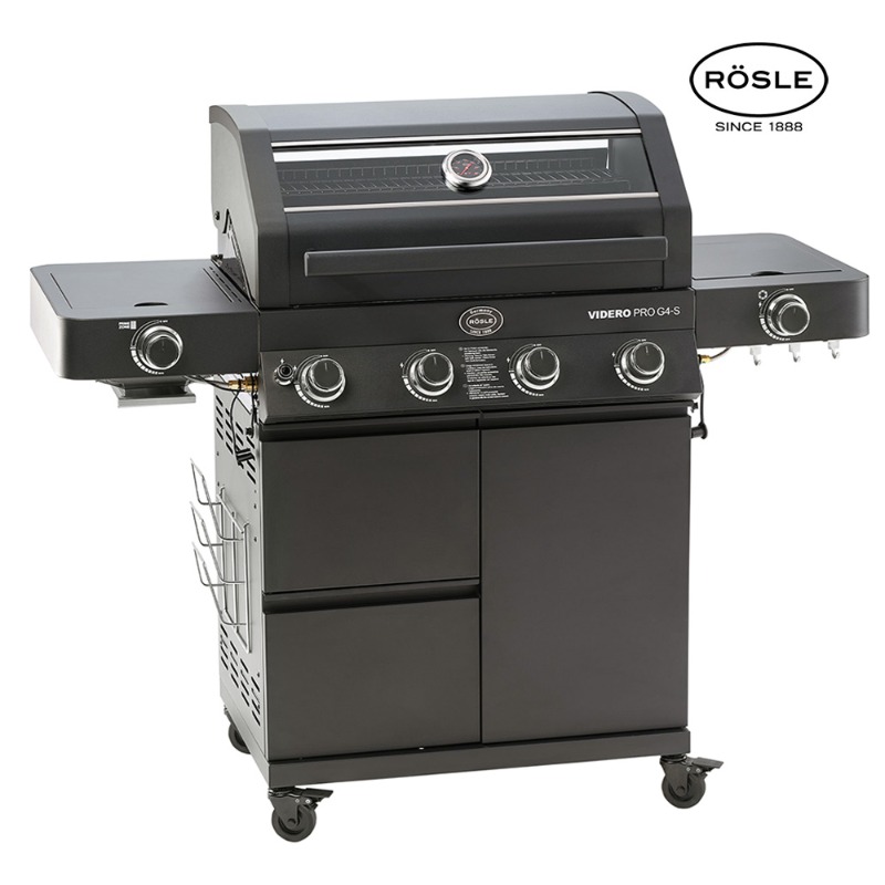 BBQ-STATION VIDERO PRO G4-S VARIO MATT BLACK