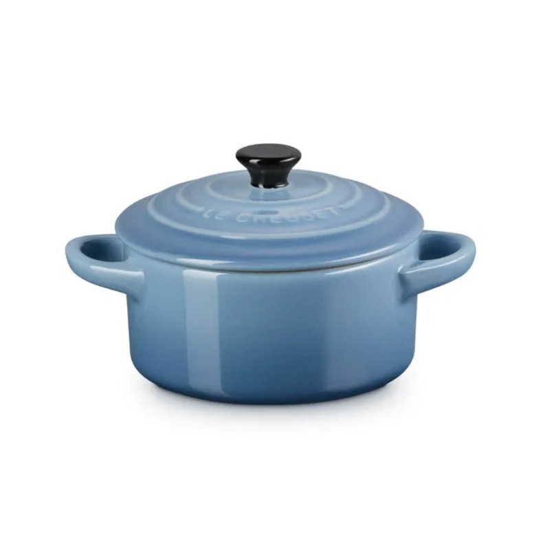 10CM STONEWARE MINI COCOTTE - CHAMBRAY