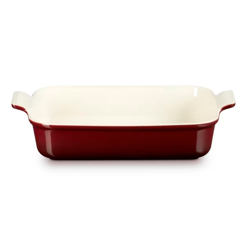 32CM HERITAGE RECTANGULAR BAKING DISH STONEWARE - GARNET