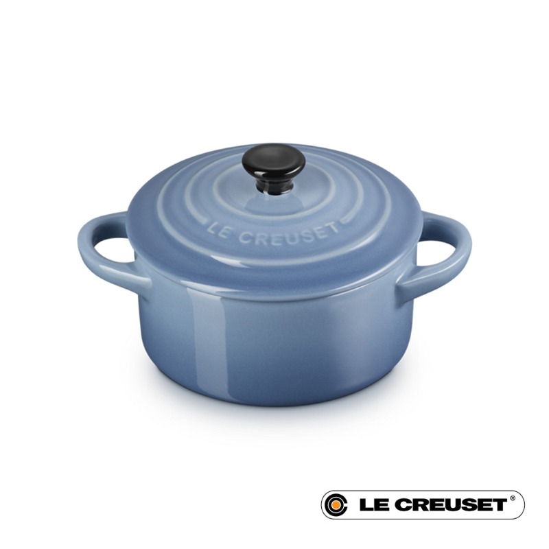 10CM STONEWARE MINI COCOTTE - CHAMBRAY