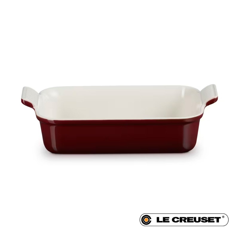 26CM HERITAGE RECTANGULAR BAKING DISH STONEWARE - GARNET