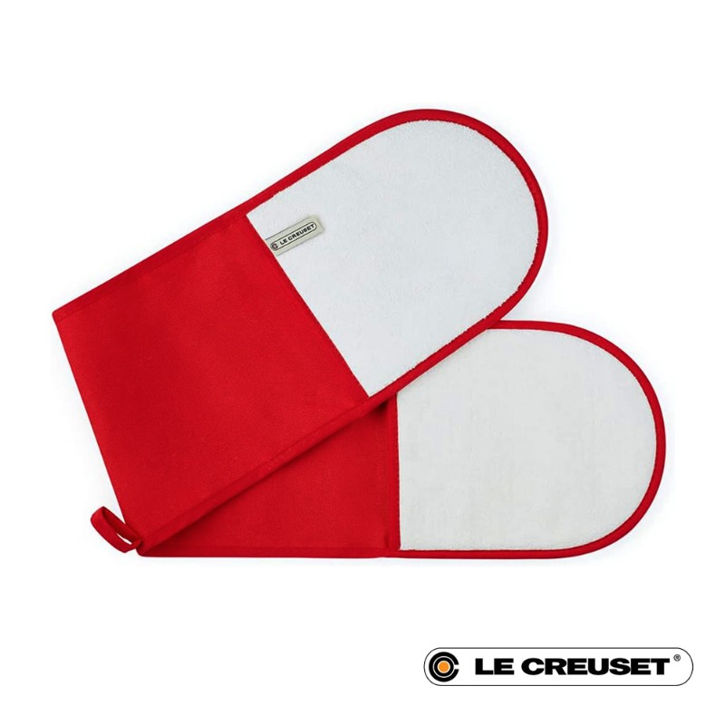 DOUBLE OVEN GLOVE - 4 LAYERED - CERISE