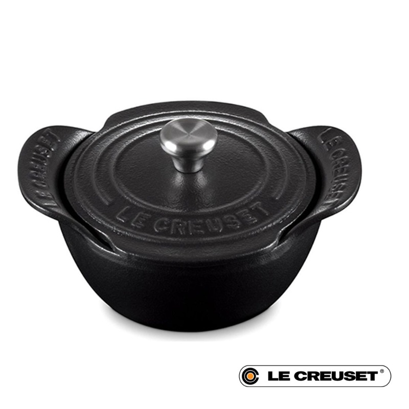13CM CAST IRON GOURMAND MINI CASSEROLE WITH LID