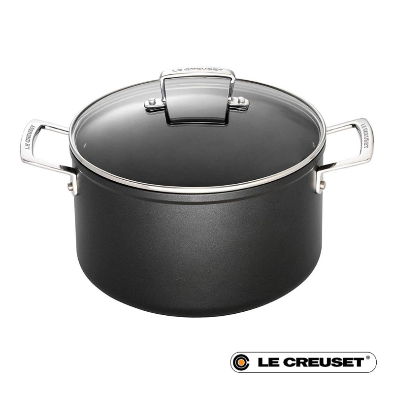 24CM TOUGHENED NON-STICK DEEP CASSEROLE WITH GLASS LID