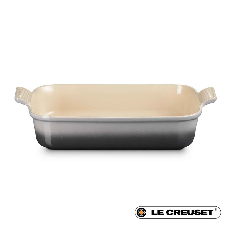 32CM HERITAGE RECTANGULAR BAKING DISH STONEWARE - FLINT