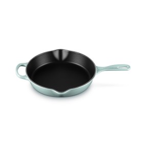 23cm CAST IRON SKILLET WITH METAL HANDLE - SEA SAL...