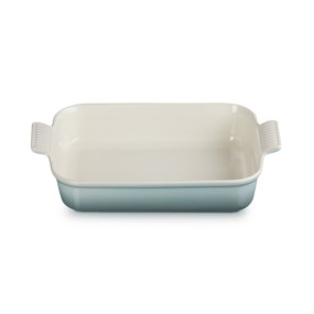 32cm STONEWARE HERITAGE RECTANGULAR DISH - SEA SAL...