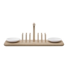 DINE OAK TOAST RACK
