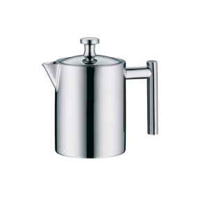 0.6L TEA POT II WITH TEA FILTER - STAINLESS STEEL