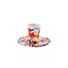 COFFEE CUP/W SAUCER XXXII BODE INSPI