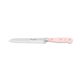 SERRATED UTILITY KNIFE CLASSIC PINK HIMALAYAN SALT...