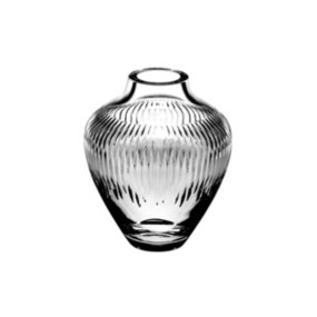 VASE IRIS CRYSTAL GARDEN