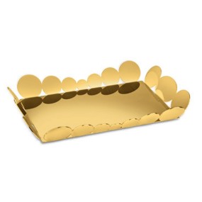 TRAY GOLD PLATED