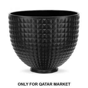 4.8L CERAMIC MIXING BOWL - BLACK STUDDED