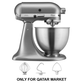 MIXER TILT-HEAD 4.3L - CLASSIC - SILVER