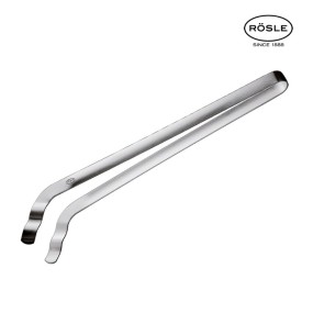 GRILL TONGS CURVED - STAINLESS STEEL