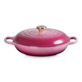 30CM SIGNATURE CAST IRON BRAISER - BERRY