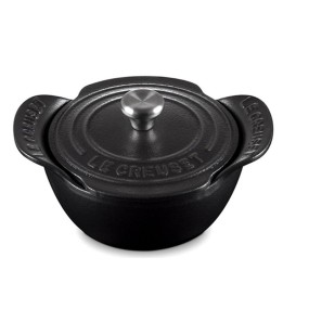 13CM CAST IRON GOURMAND MINI CASSEROLE WITH LID