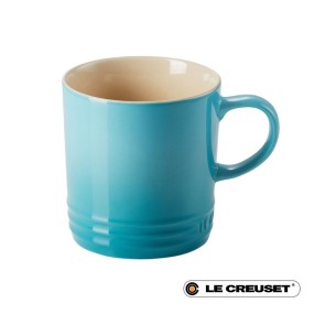 350ML STONEWARE COFFEE MUG - TEAL