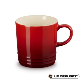 350ML STONEWARE COFFEE MUG - CERISE