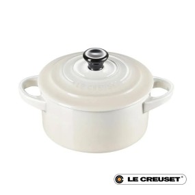 10CM STONEWARE MINI COCOTTE - MERINGUE