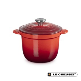 18CM CAST IRON RICE POT WITH STONEWARE INSET - CER...