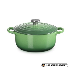 20CM SIGNATURE ENAMELLED CAST IRON ROUND CASSEROLE...