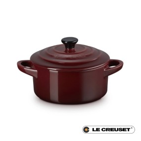 10CM STONEWARE MINI COCOTTE - GARNET