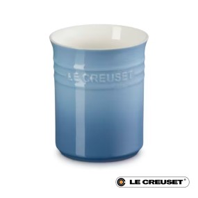 1.0L STONEWARE UTENSIL JAR - CHAMBRAY
