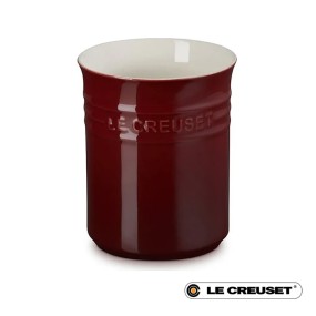 1.0L STONEWARE UTENSIL JAR - GARNET