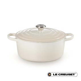 26CM SIGNATURE ENAMELLED CAST IRON ROUND CASSEROLE...