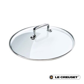 24CM HEAT RESISTANT GLASS LID
