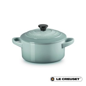 10CM STONEWARE MINI COCOTTE - SEA SALT
